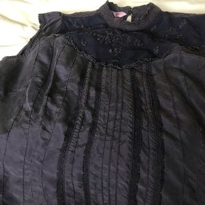 Silk fitted  blouse